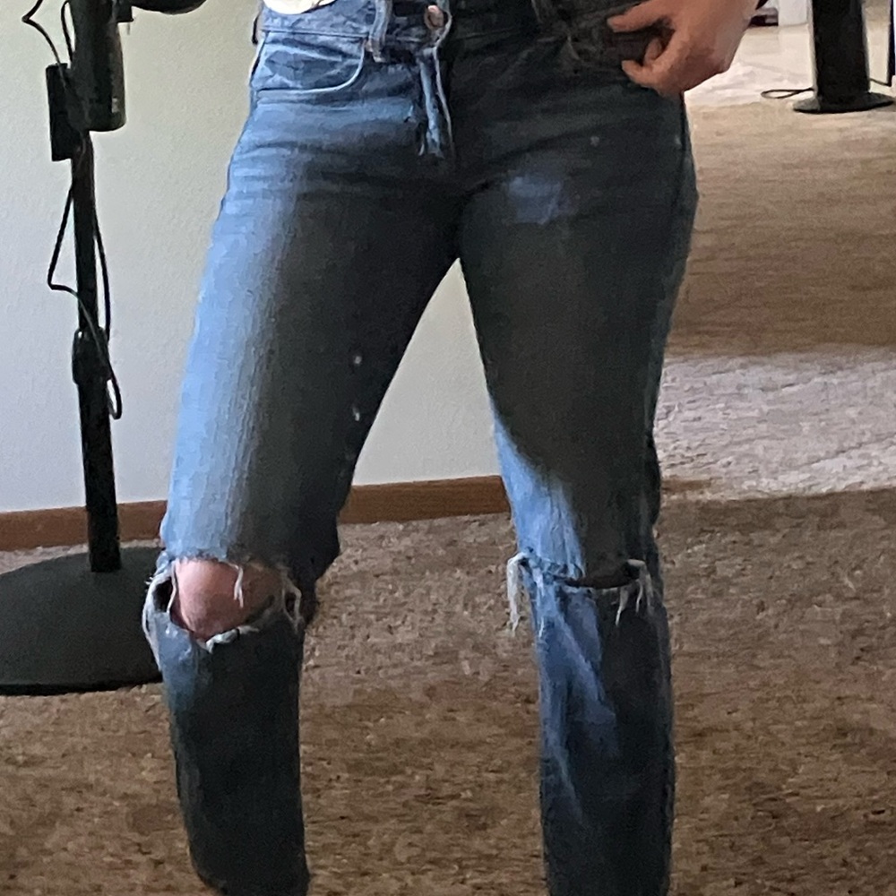 American eagle low rise jeans y2k